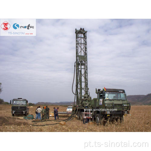 Plataforma de perfuração de poço de água montada em caminhão SINOTAI 600M